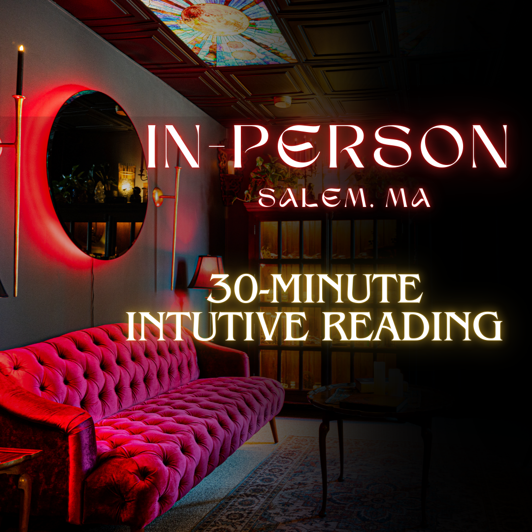 In-Person: 30-minute Intuitive Reading