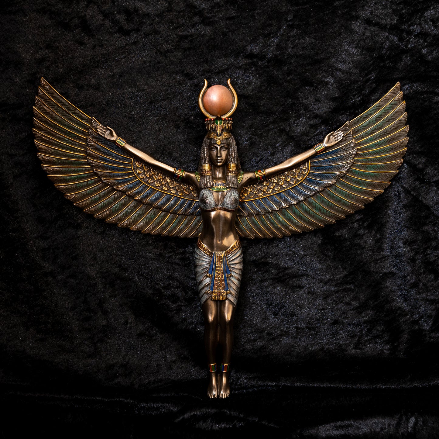 Egyptian Goddess Isis Plaque