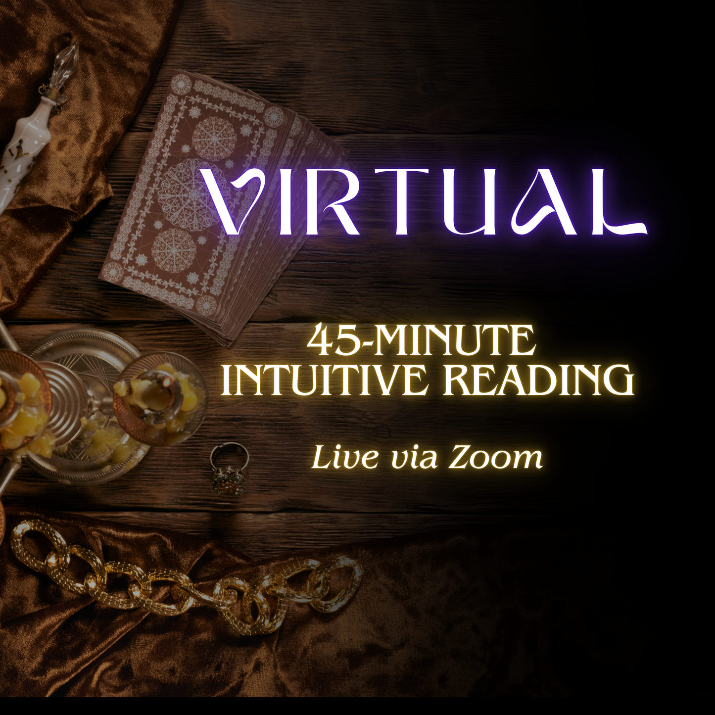 Virtual: 45-Minute Live Reading